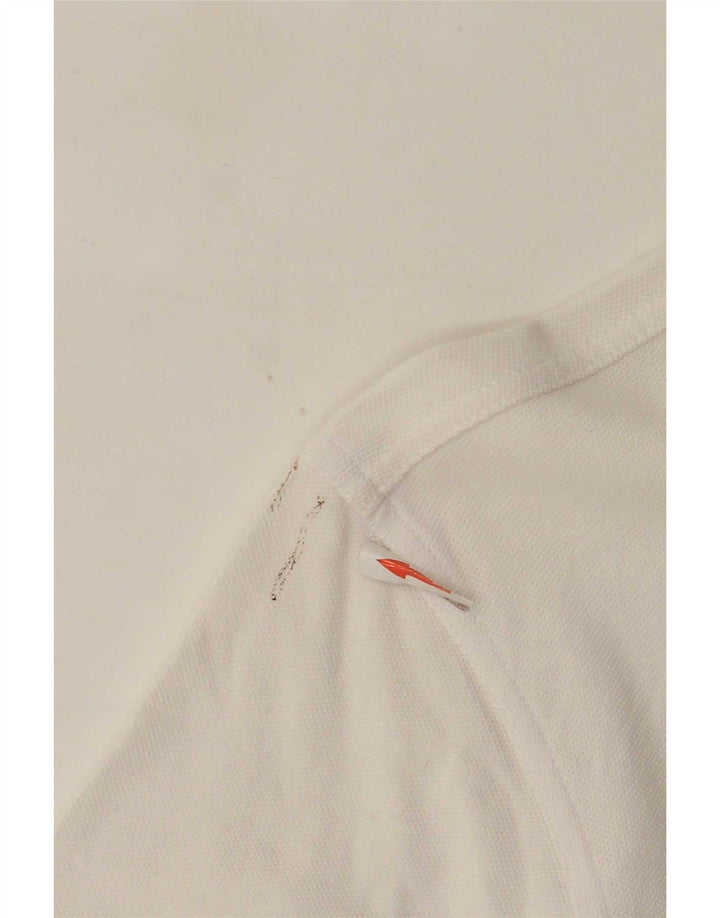 Fred Perry Polo Slim Fit Homme Blanc Moyen Coton