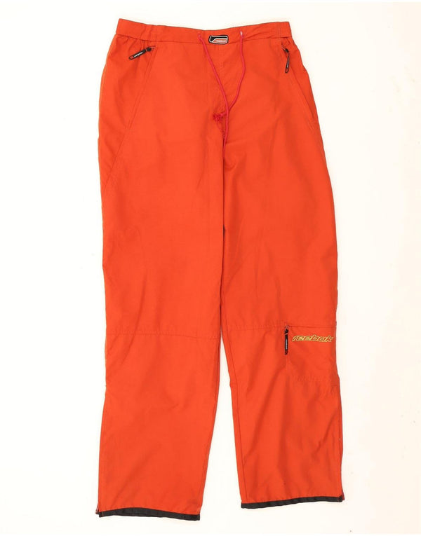 Reebok Pantalon De Survêtement Homme Large Orange Polyester