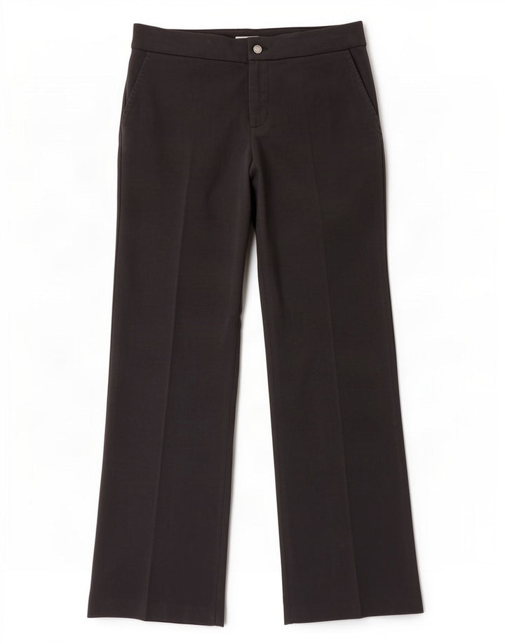 Calvin Klein Pantalon de costume droit pour femme US 6 Medium W32 L32 Noir