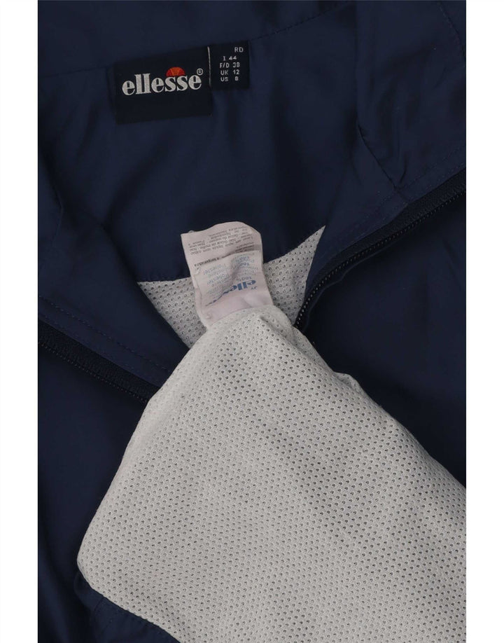 Ellesse Veste de survêtement surdimensionnée pour femme UK 12 Bleu marine moyen