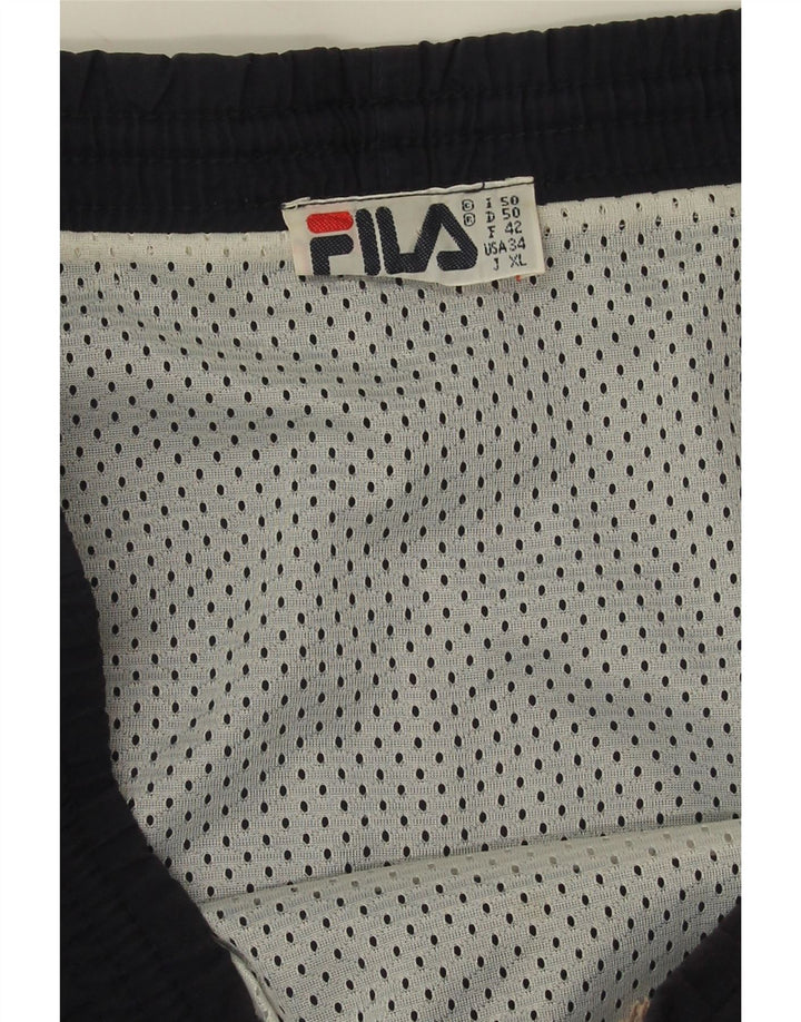 Fila Short de Bain Homme IT 50 Medium Bleu Marine Colourblock