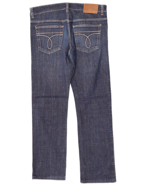 Calvin Klein Jean droit homme W34 L30 bleu