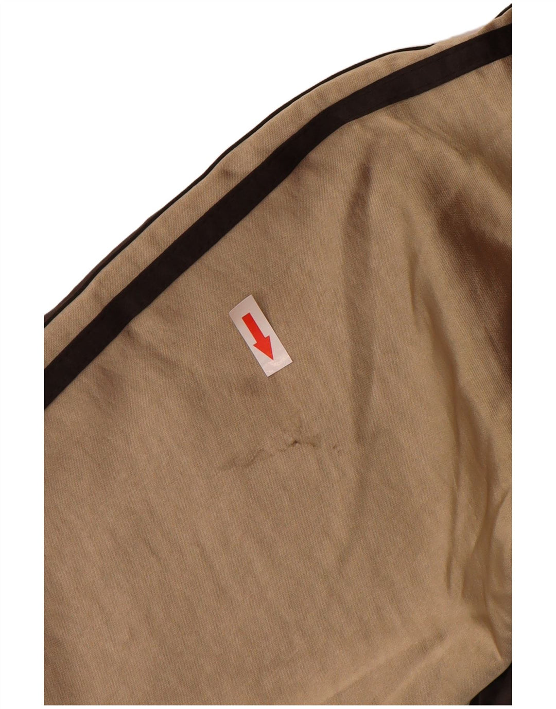 Superdry Veste de survêtement graphique pour femme UK 16 Large Marron Colourblock