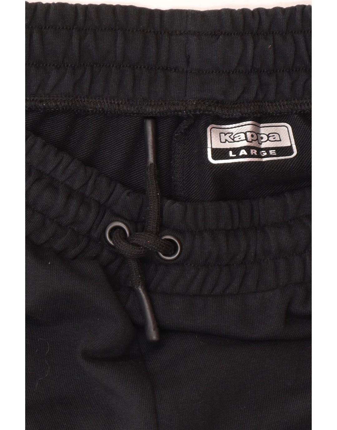 Kappa Pantalon de Survêtement Homme Joggers Large Noir Coton