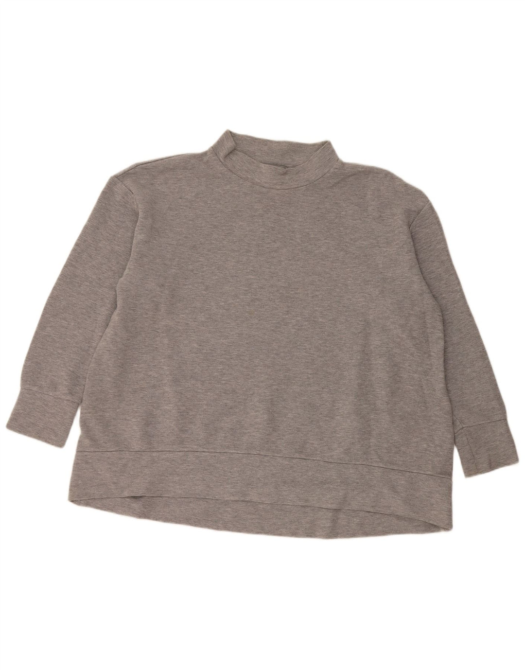 COS Sweat-shirt surdimensionné pour femme UK 14 Grand coton gris