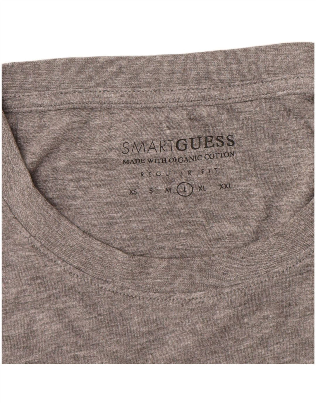 Guess Haut coupe classique à manches longues pour homme en coton moucheté gris grand