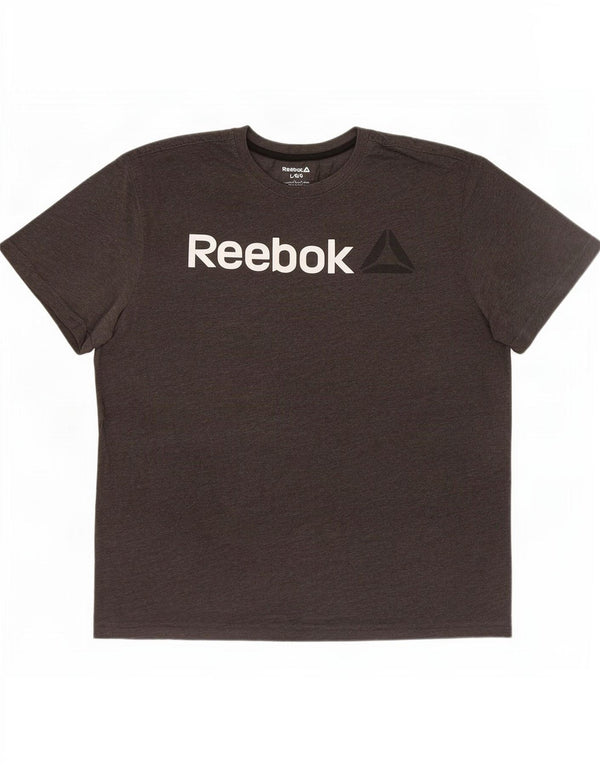 Reebok T-Shirt Graphique Homme Grand Gris