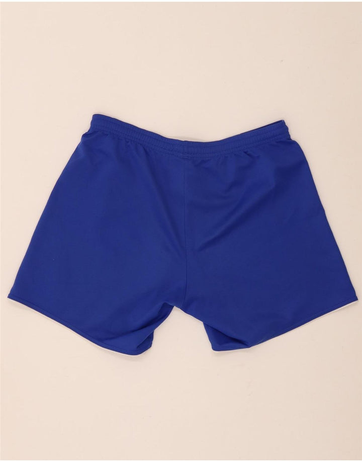 Adidas Short de sport Climalite pour homme Petit Bleu Polyester