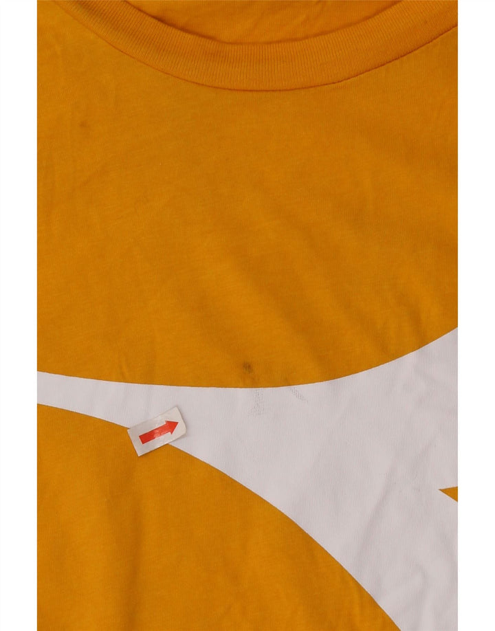 Diadora T-Shirt Graphique Haut Large Homme Jaune