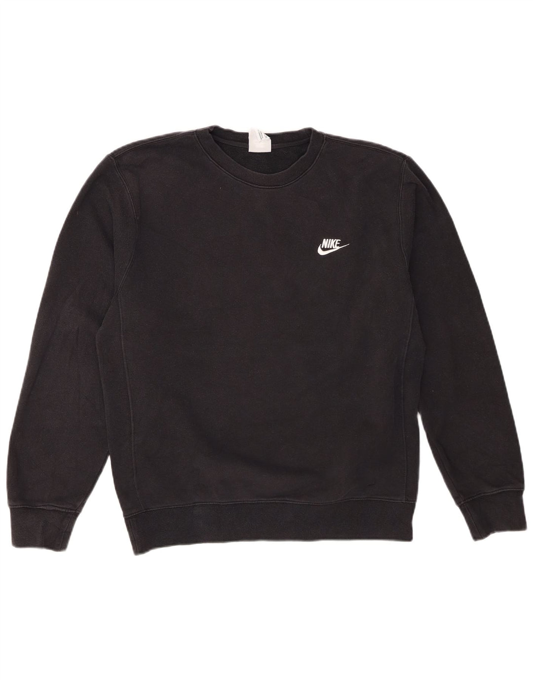 Nike Sweat-shirt pour homme en coton noir Taille S