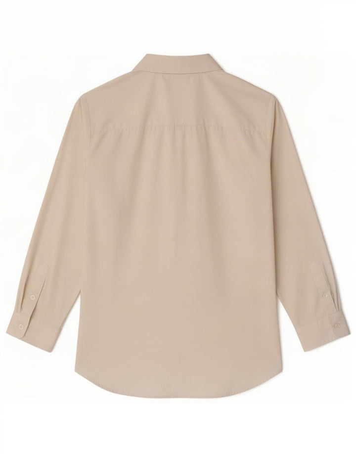 Zara Chemise pull à manches 3/4 pour femme UK 10 Small Blanc