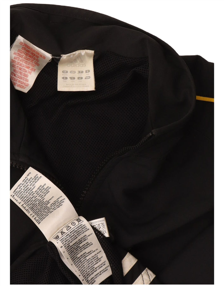 ADIDAS Veste de Survêtement Garçon 13-14 ans Noir Polyester