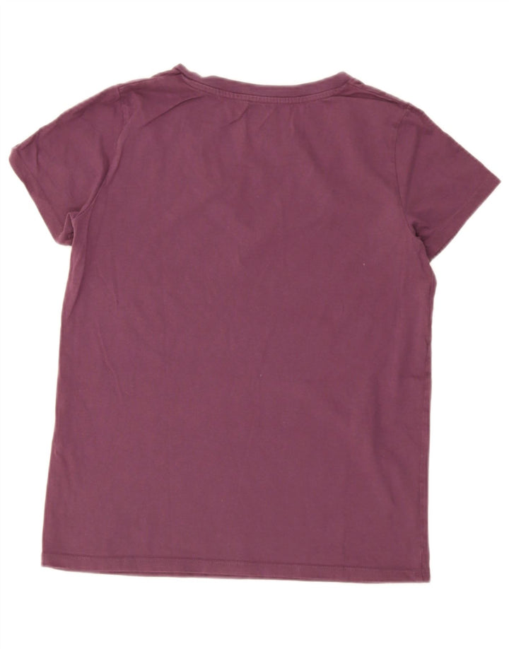 Levi's T-Shirt Femme UK 10 Small Bordeaux