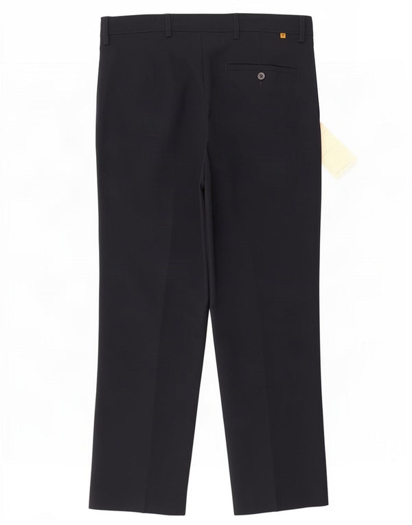 Farah Pantalon Chino Droit Coupe Classique Femme W36 L27 Bleu Marine