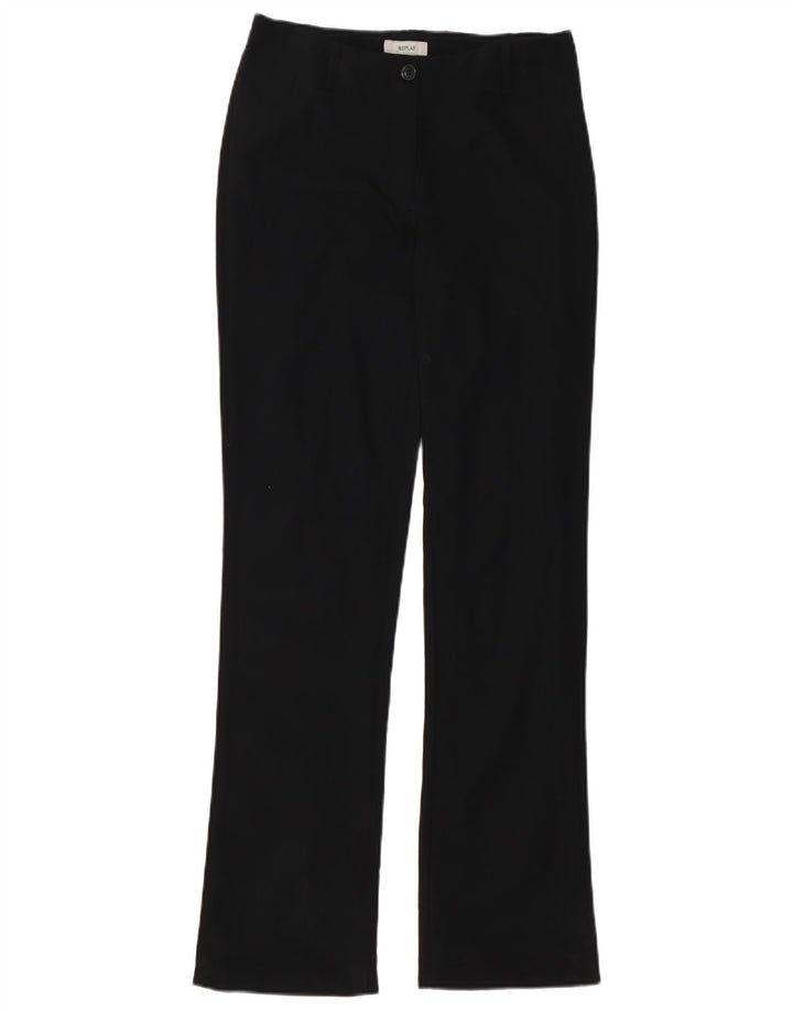 Replay Pantalon décontracté droit femme W28 L32 Noir Polyamide