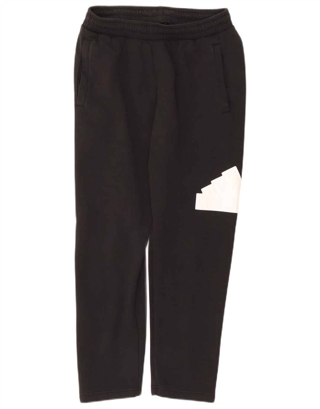 Adidas Pantalon de survêtement graphique pour homme en coton noir moyen