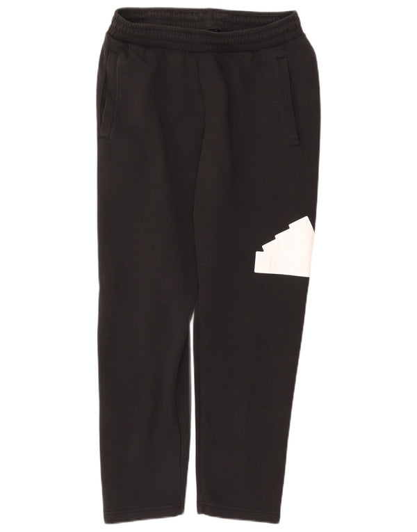 Adidas Pantalon de survêtement graphique pour homme en coton noir moyen