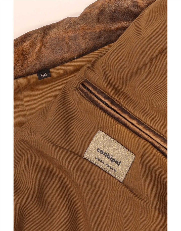 Conbipel Veste en Cuir Homme IT 54 XL Marron