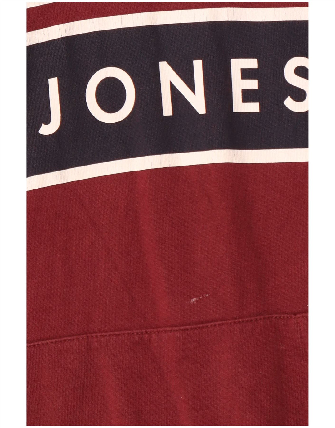 JACK & JONES Pull à Capuche Core Graphic Homme Bordeaux Moyen Coton