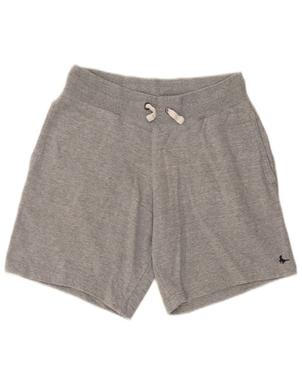 Jack Wills Short de sport pour homme XS en coton moucheté gris