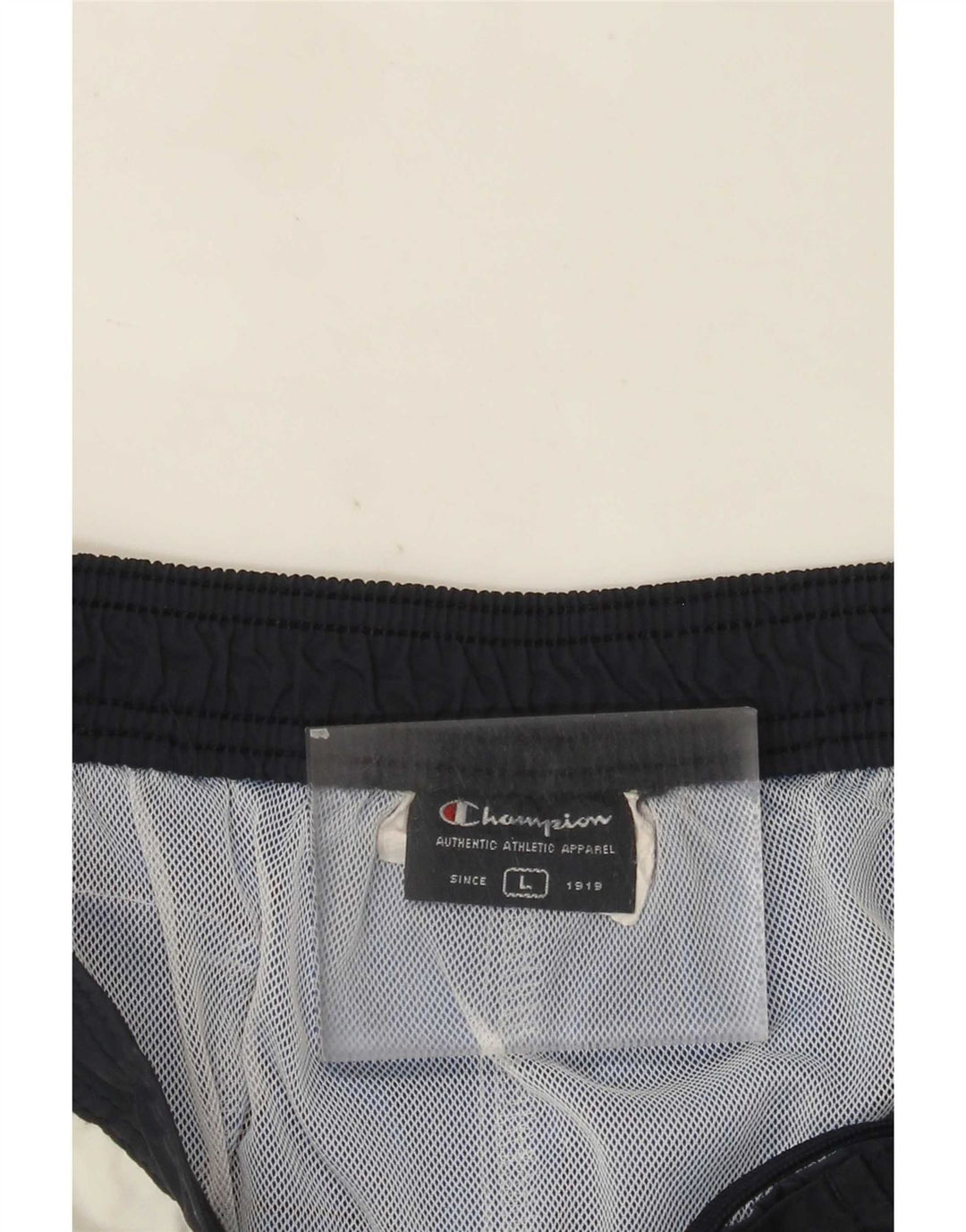 Champion Short de Bain Homme Large Blanc Colorblock