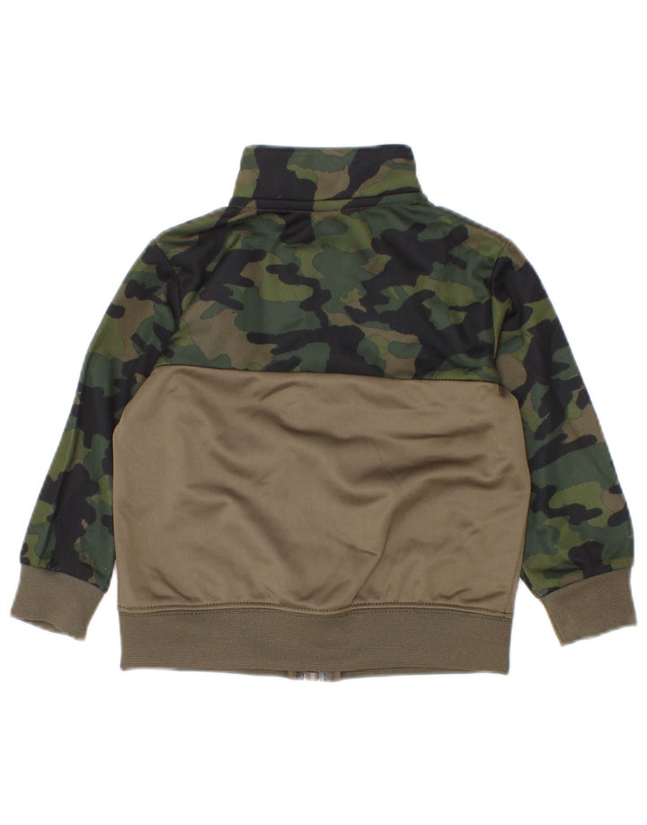 Nike Veste de survêtement pour bébé garçon 9-12 mois Kaki Camouflage Polyester