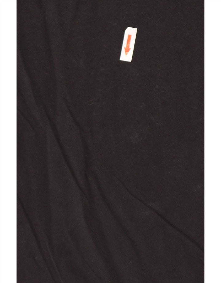 Adidas Mens Regular Graphic T-Shirt Top 2XL Coton Noir