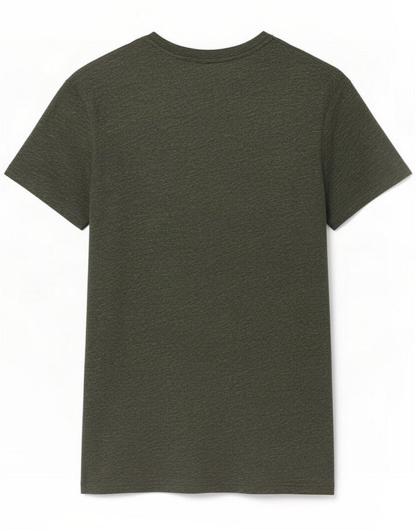 Jack Wills T-shirt pour homme en coton moucheté kaki moyen