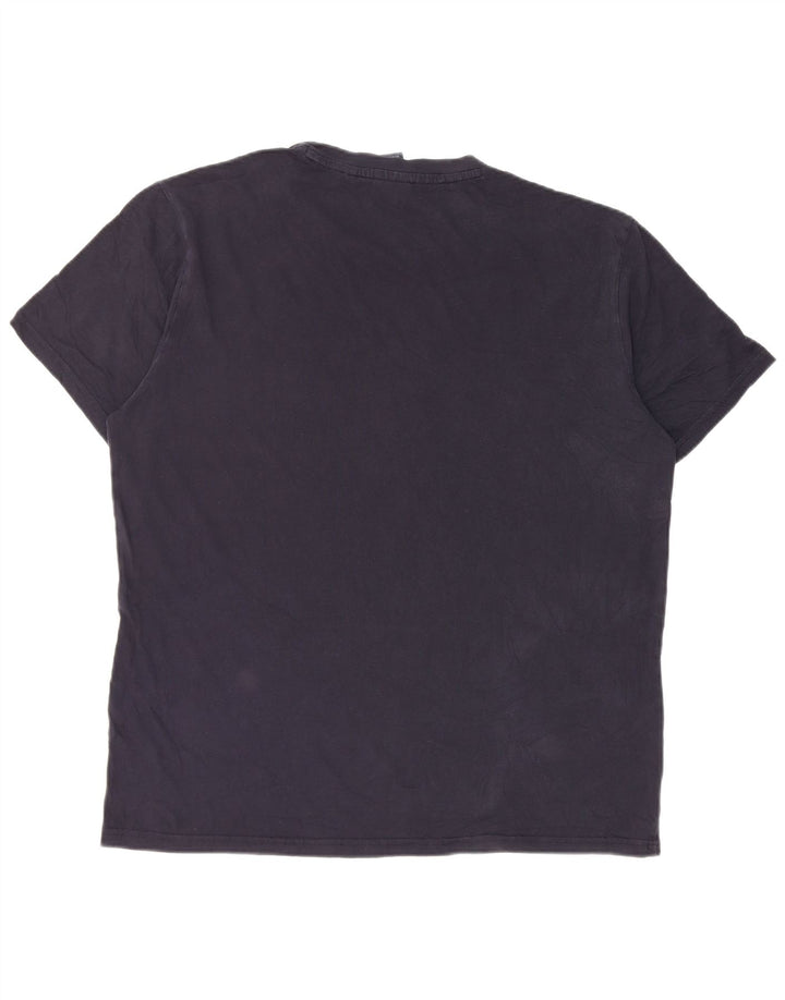 Champion T-Shirt Homme Top XL Bleu Marine