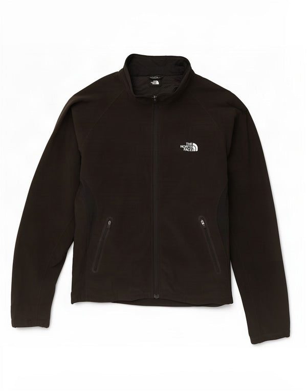 The North Face Veste de survêtement pour femme UK 16 Large Noir Polyester
