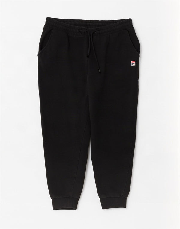 Fila Femme Pantalon De Survêtement Joggers XL Noir Coton