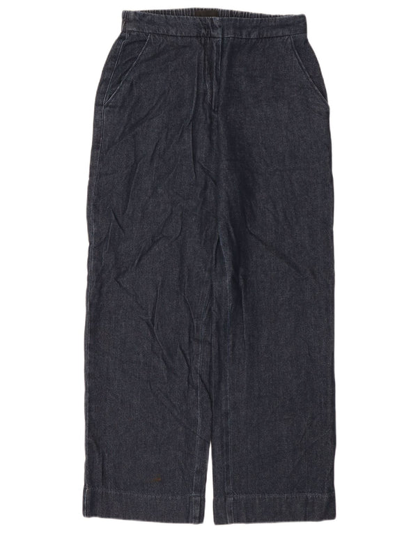 Les Copains Jeans Loose Femme EU 38 Medium W28 L28 Bleu Marine Coton