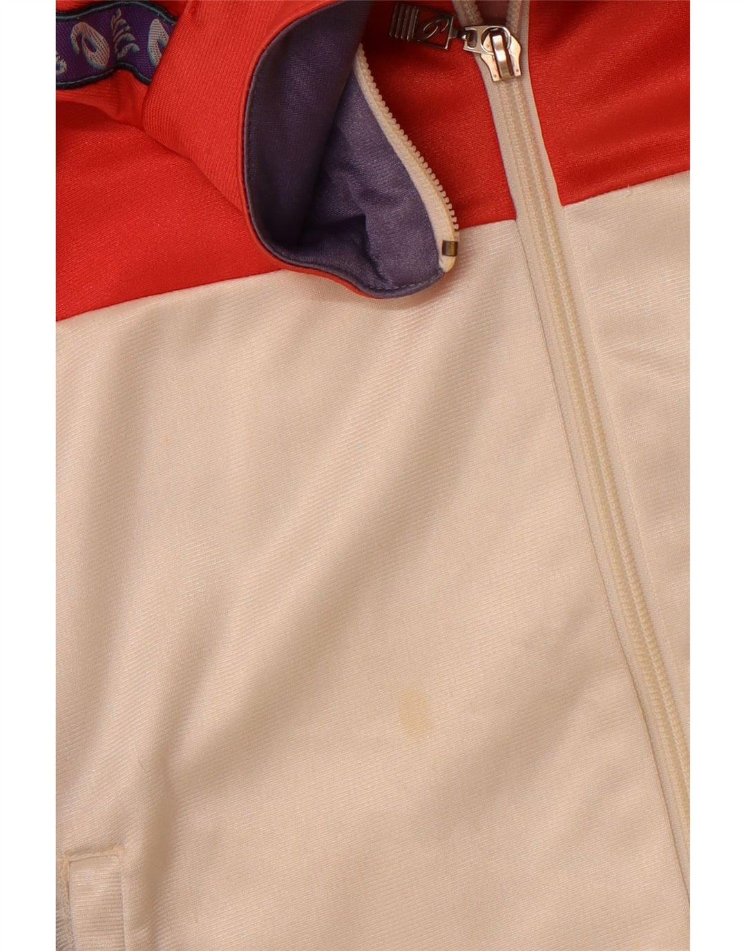 ASICS Veste de survêtement graphique pour hommes IT 48 Medium Off White Colourblock