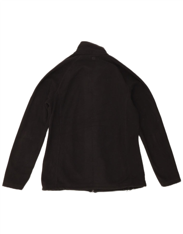Mountain Warehouse Veste polaire courte pour femme UK 10 Small Noir Polyester