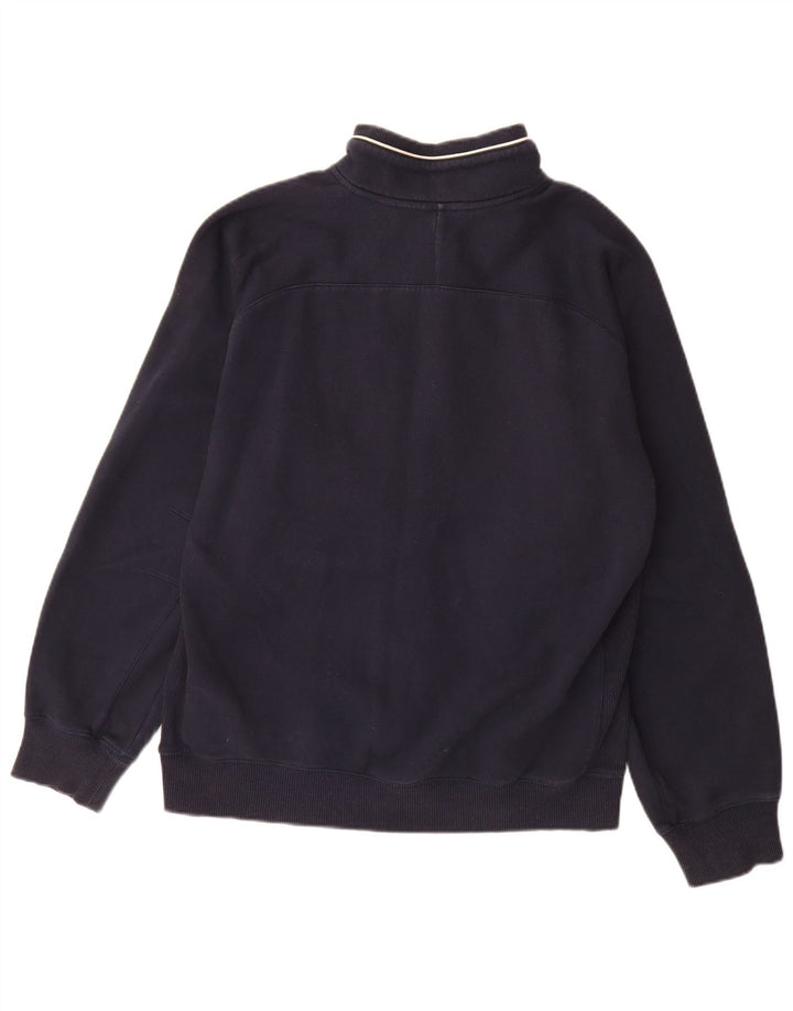 Nike Veste de survêtement pour homme UK 38/40 Bleu marine moyen en coton