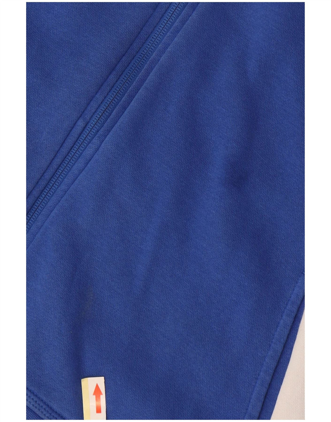 NIKE Pull à capuche zippé pour garçon 13-14 ans XL Bleu Colorblock Coton