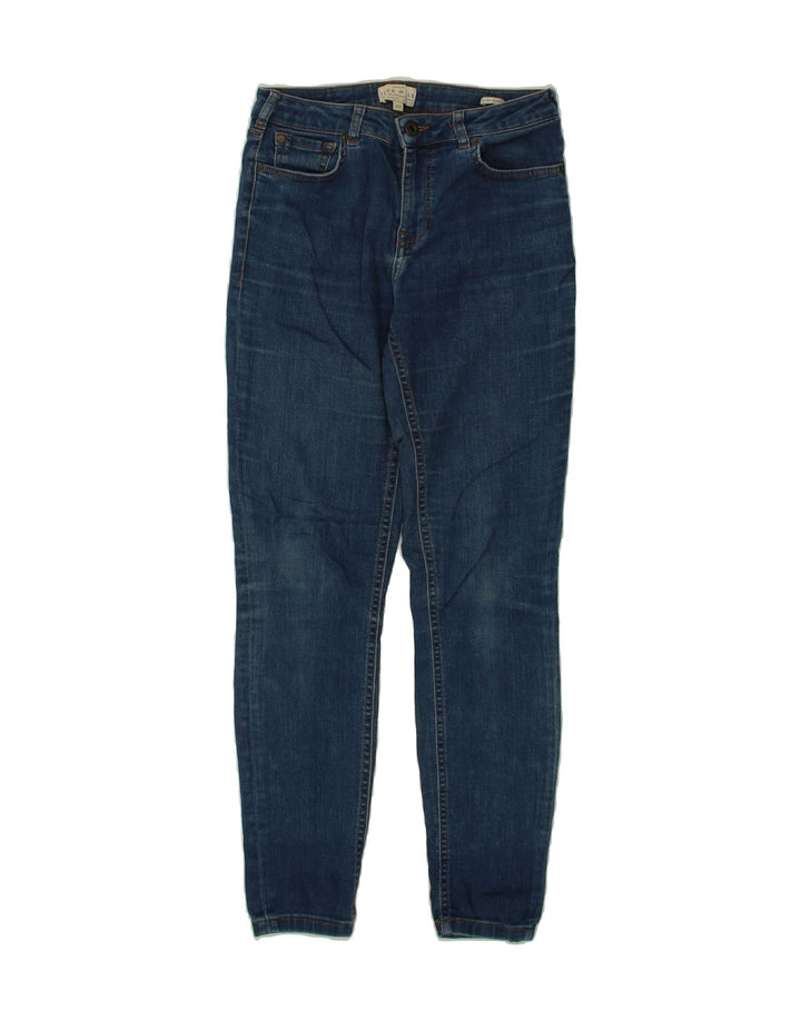 JACK WILLS Womens Short Super Skinny Jeans W27 L27 Blue Polyester Vintage Jack Wills and Second-Hand Jack Wills from Messina Hembry 