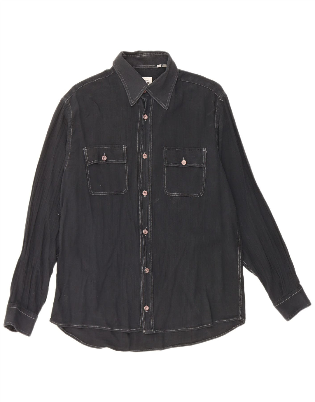 Gianfranco Ferre Chemise Homme Bleu Marine Moyen