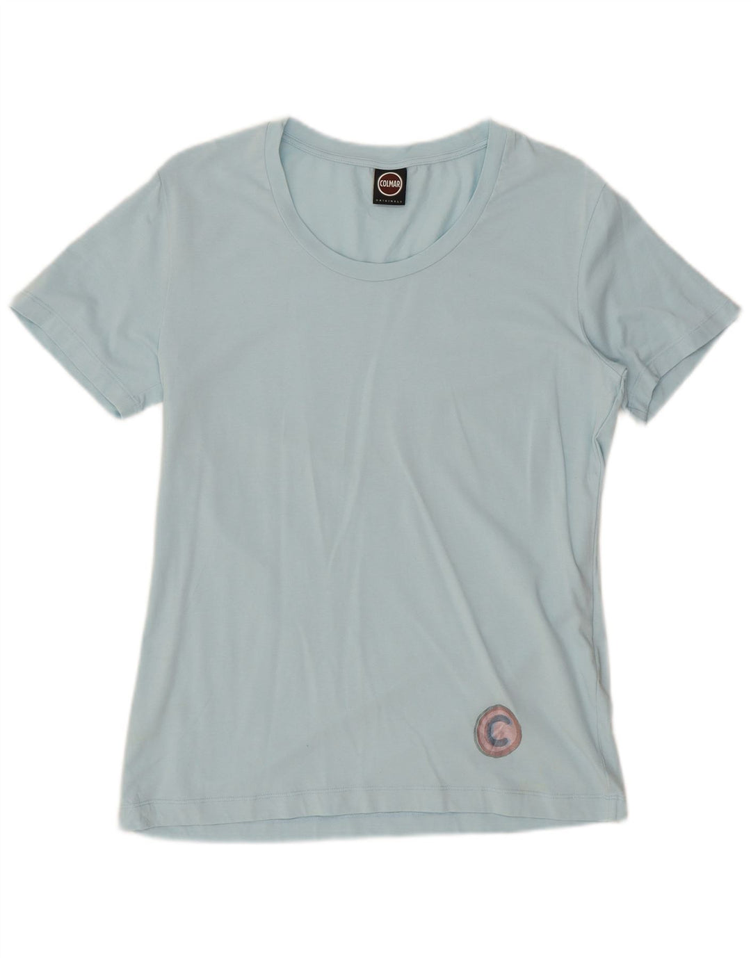 Colmar T-Shirt Femme UK 14 Large Bleu
