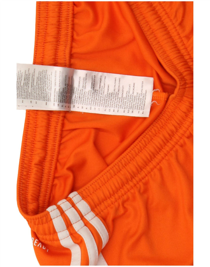 Adidas Short de sport Aeroready pour homme, petit, orange, polyester
