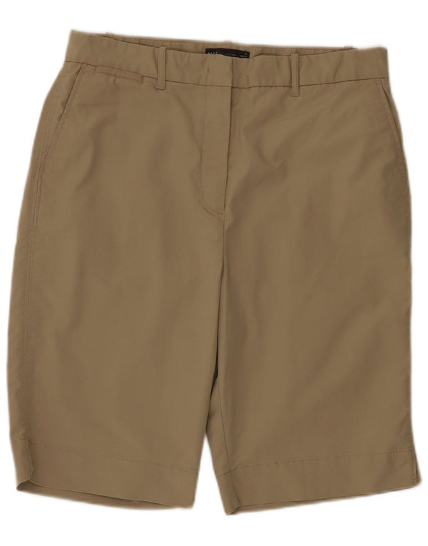Marks & Spencer Short Chino Femme UK 14 Large W32 Coton Beige
