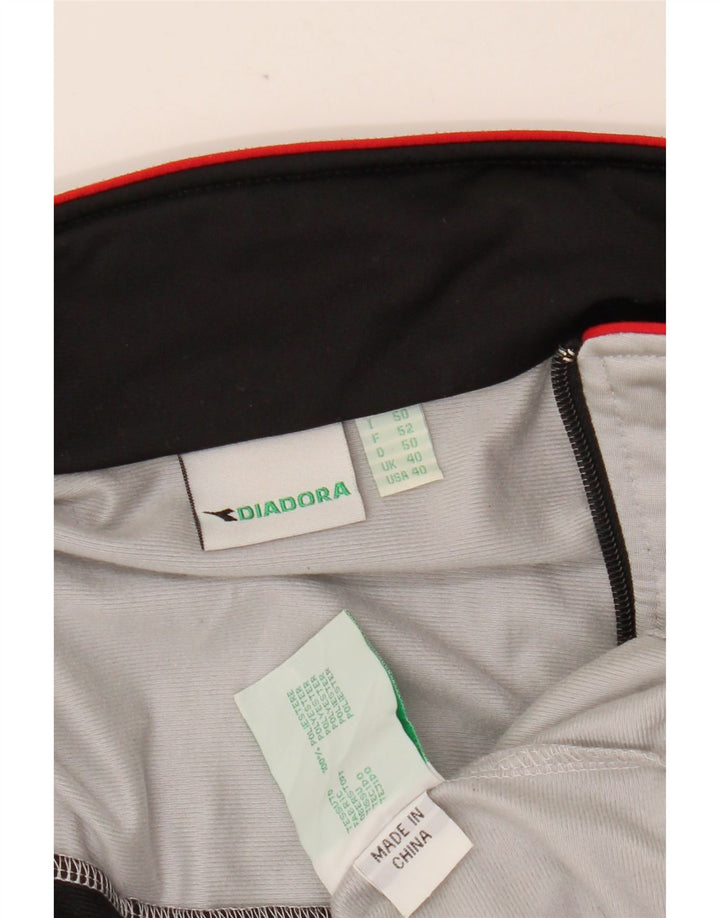 DIADORA Veste de Survêtement Homme UK 40 Gris Moyen Polyester