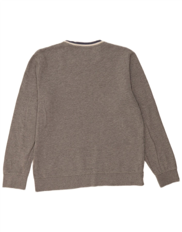 Jack & Jones Sweat-Shirt Homme Gris Large Coton