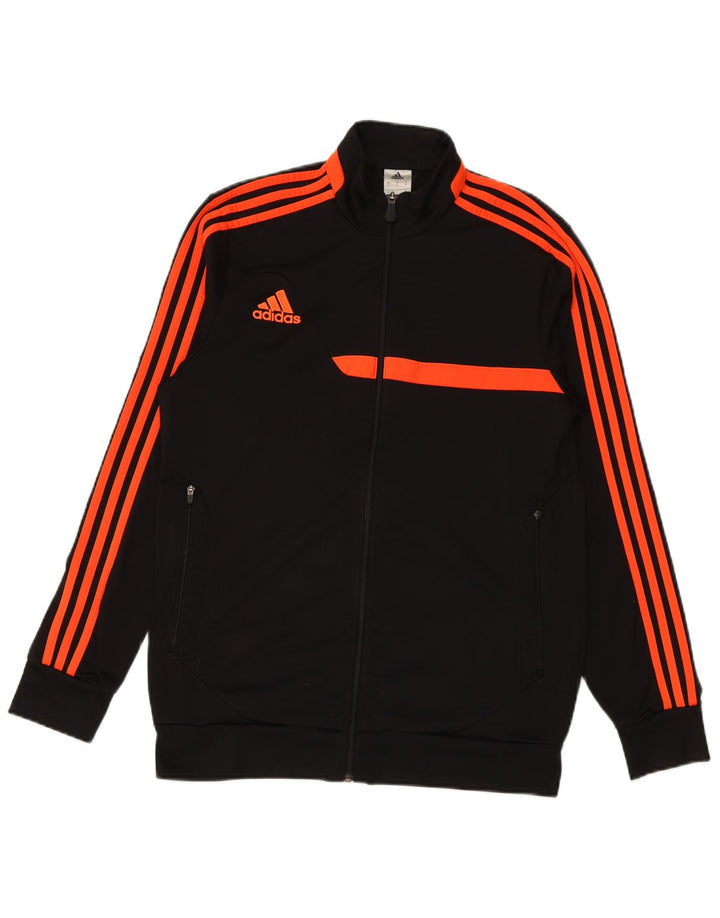 ADIDAS Veste de survêtement pour homme en polyester color block noir moyen