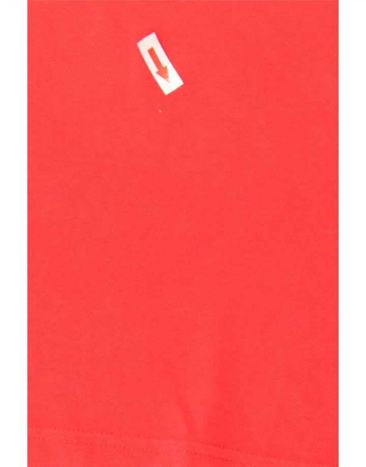Diadora Polo Homme Rouge Moyen Coton