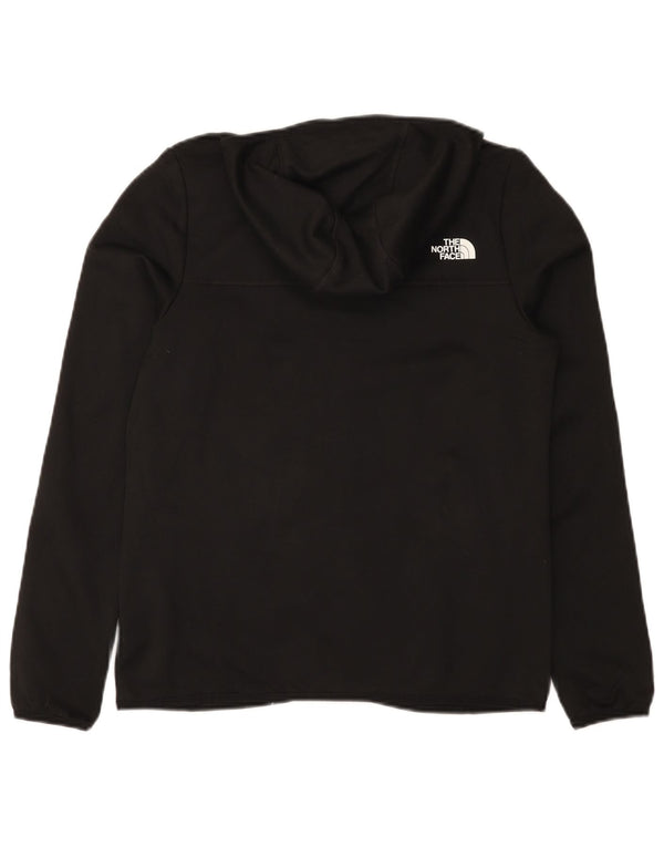The North Face Pull à capuche zippé pour femme UK 10 Petit Noir Polyester