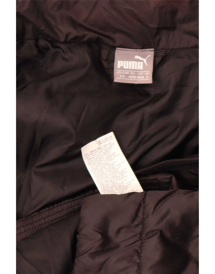 Puma Veste rembourrée pour homme UK 36 Small Noir Polyester