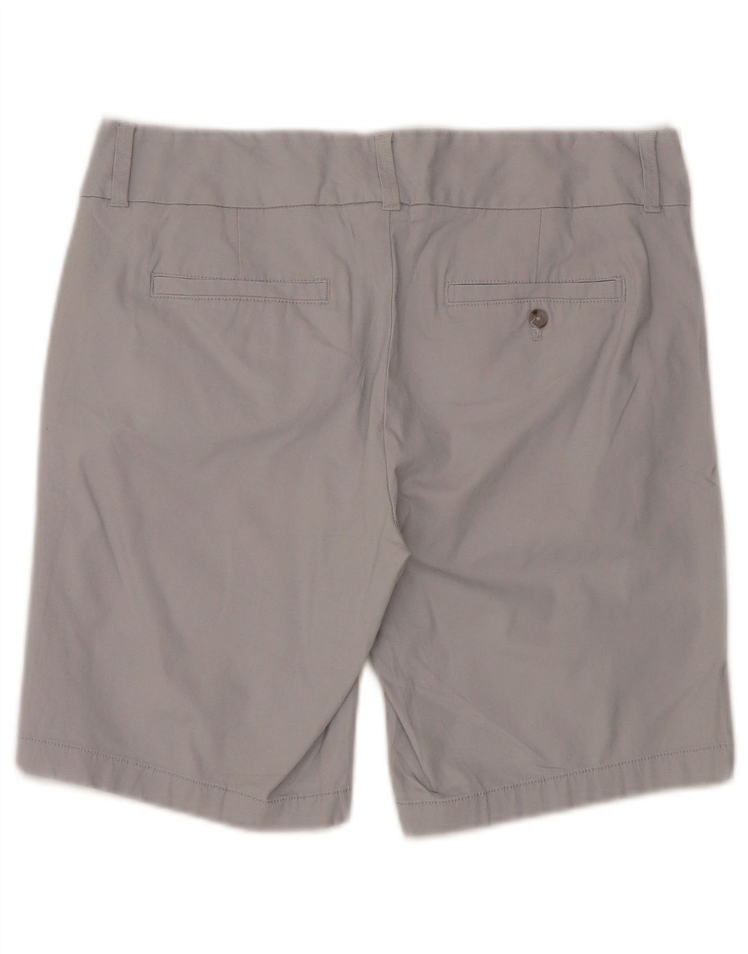 J. CREW Short Chino Femme US 6 Medium W30 Gris Coton