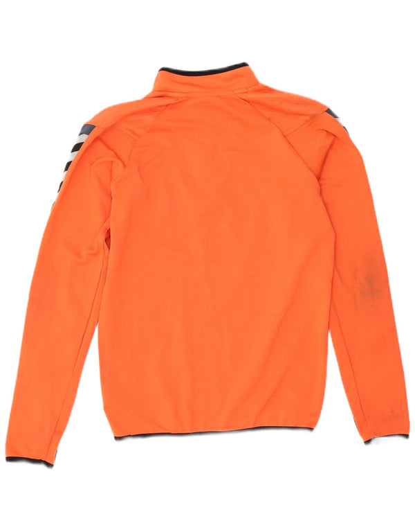 Hummel Haut de Survêtement Graphique Pull Garçon 15-16 ans Orange Colourblock