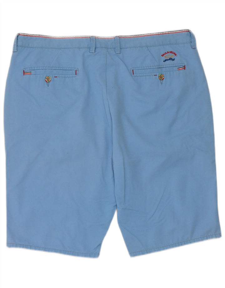 Paul & Shark Short Chino Homme W36 Grand Bleu Coton